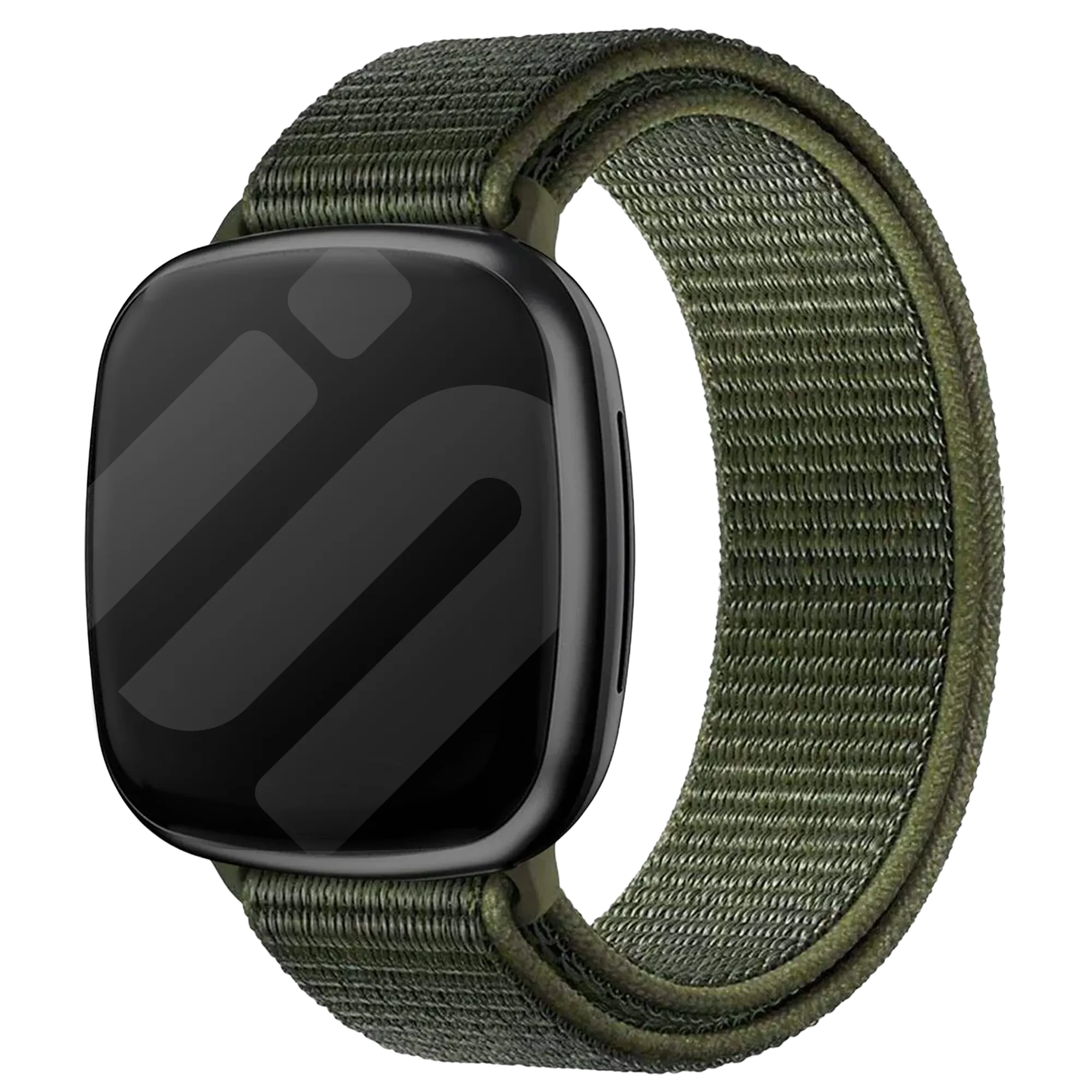 Fitbit Versa 3 Nylon Strap (Green)