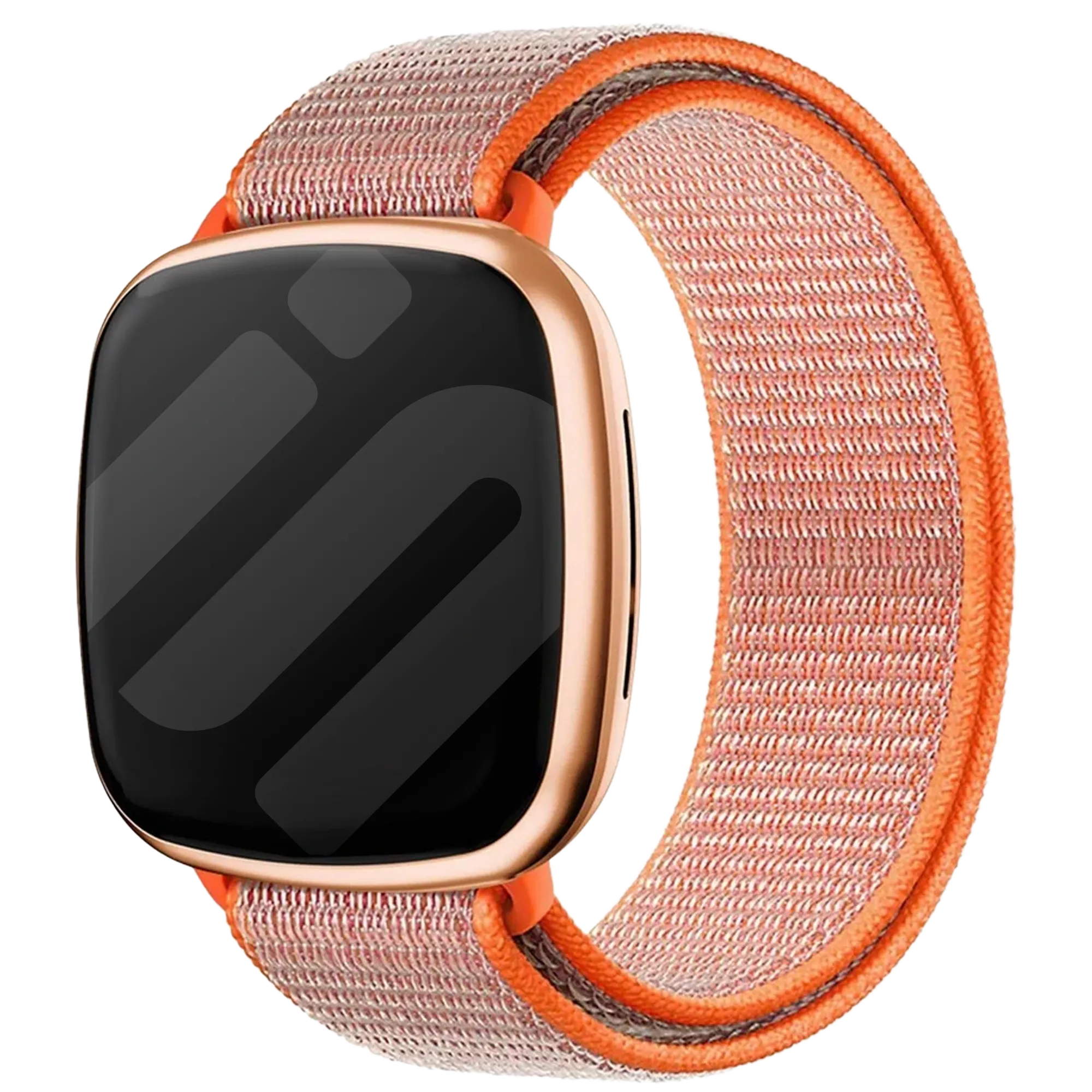 Fitbit Sense Nylon Strap (Orange)