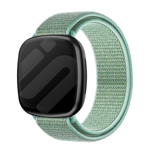 Fitbit Versa 3 Nylon Strap (Mint Green)