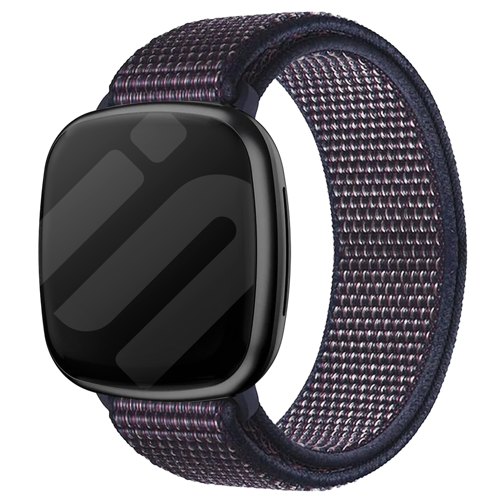 Fitbit Versa 3 Nylon Strap (Indigo Blue)