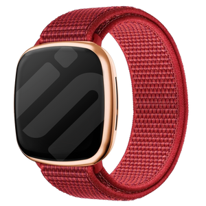 Fitbit Sense Nylon Strap (Red)