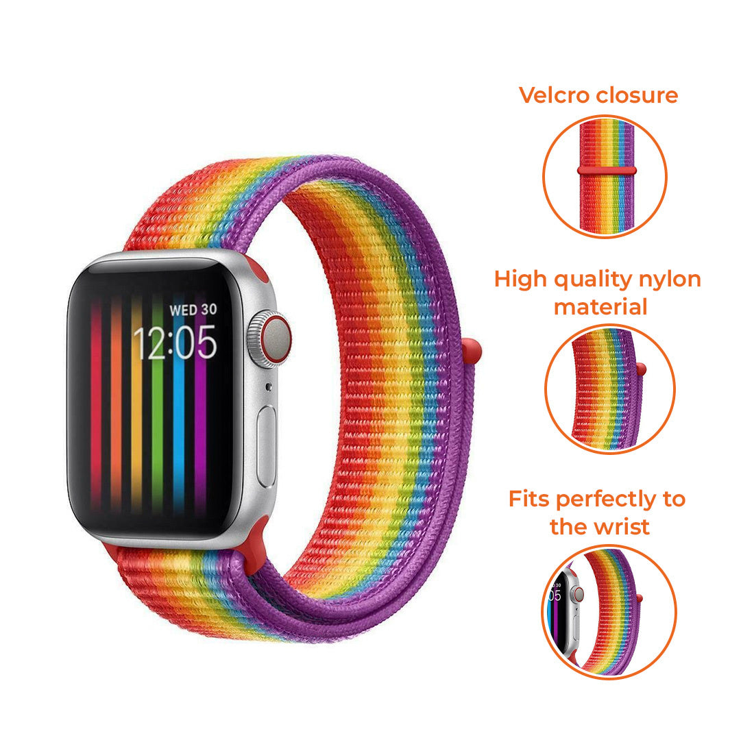 8720391659664_Apple Watch_Nylon_Regenboog_Kenmerk_EN