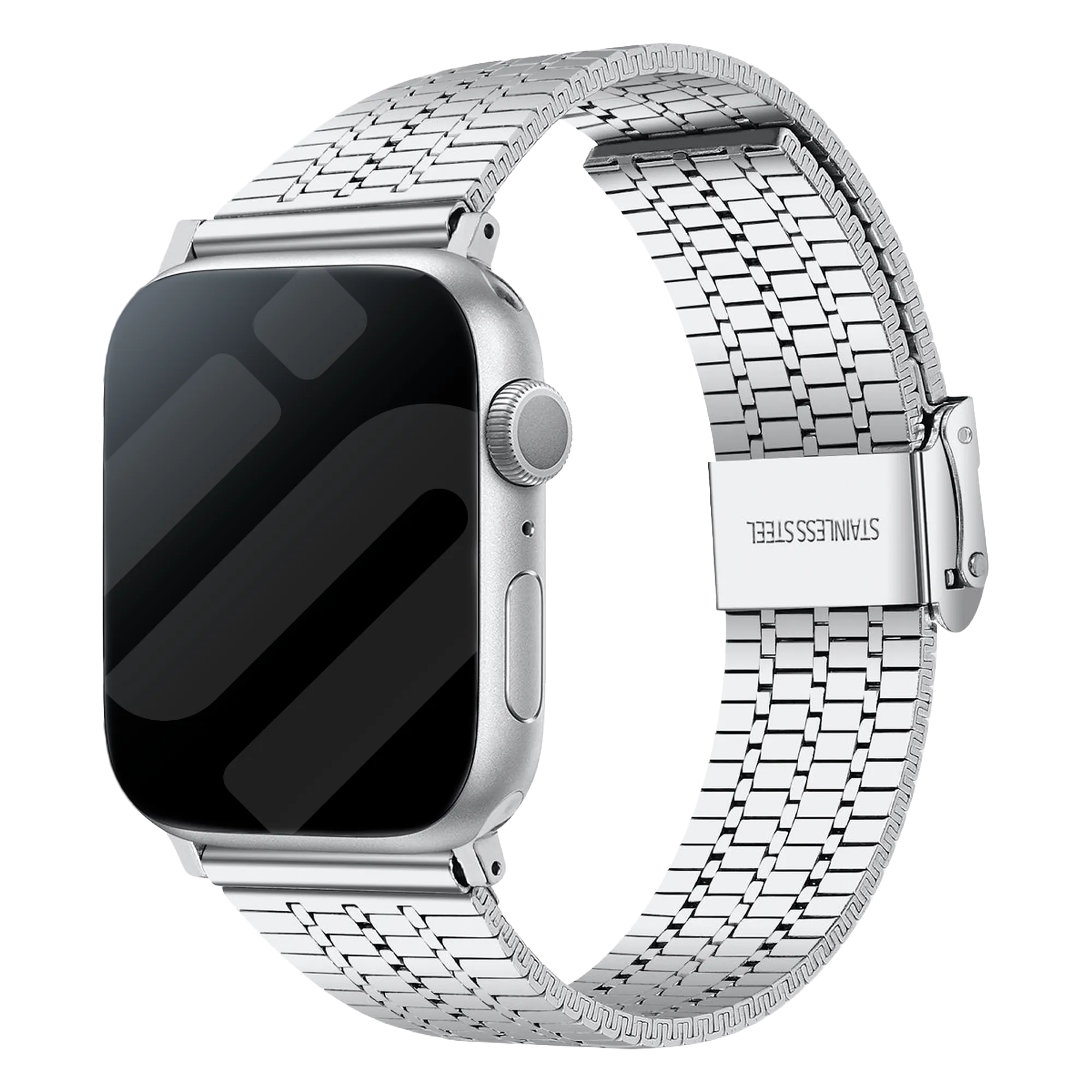 Apple Watch Fine Steel Strap (Silver)