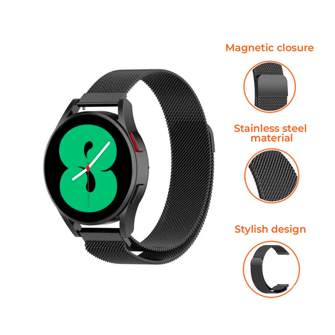 8720391677958_Samsung Galaxy Watch 4_Milanees_Zwart_Kenmerk_EN