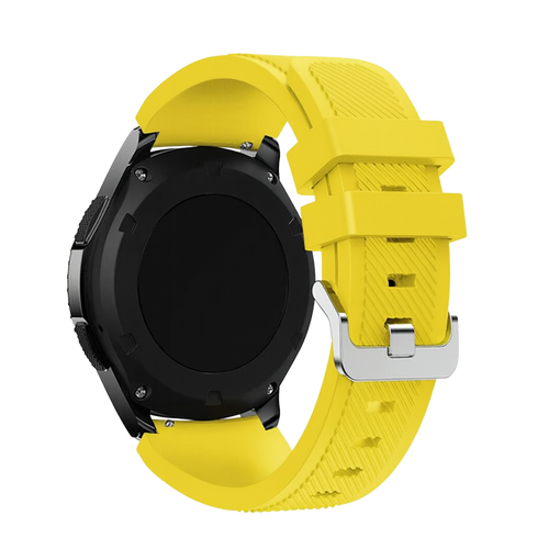 Samsung Galaxy Watch 6 Classic 43mm Silicone Strap (Yellow)