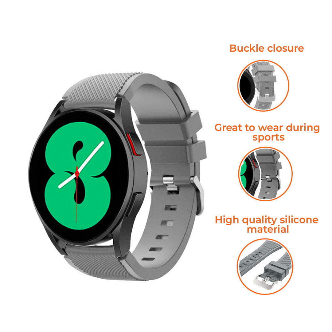 8720391699899_Samsung Galaxy Watch 4 40_44mm_Siliconen_Grijs_Kenmerk_EN