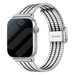 Apple Watch Fine Steel Strap (Silver/Black)