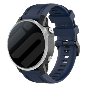 Garmin Fenix 8 - 43mm Silicone Strap (Dark Blue)
