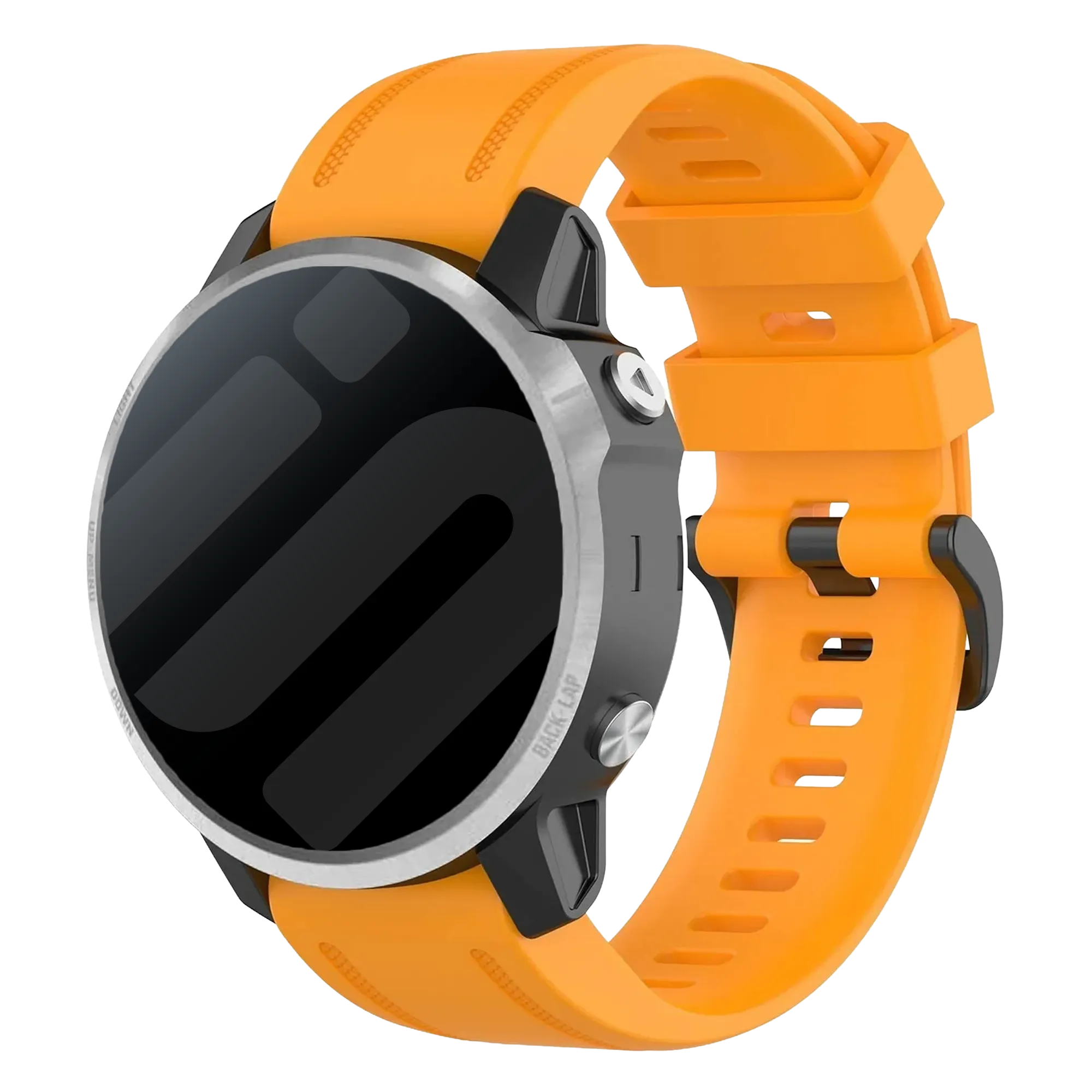 Garmin Epix Pro (Gen 2) 42mm Silicone Strap (Orange)