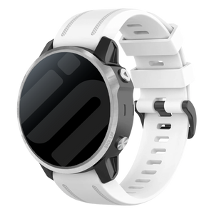 Garmin Fenix 8 - 43mm Silicone Strap (White)