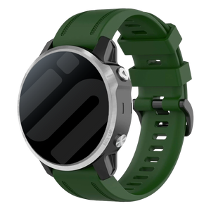 Garmin Fenix 8 - 43mm Silicone Strap (Army Green)