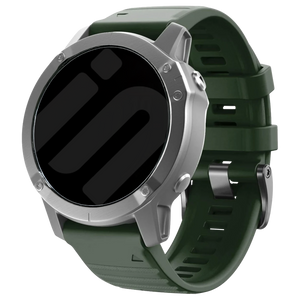 Garmin Instinct 3 - 50mm Silicone Strap (Dark Green)