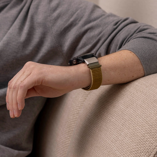 Garmin Fenix 7 Nylon Strap (Olive Green)