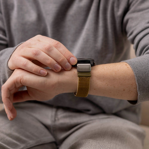 Garmin Fenix 7 Nylon Strap (Olive Green)