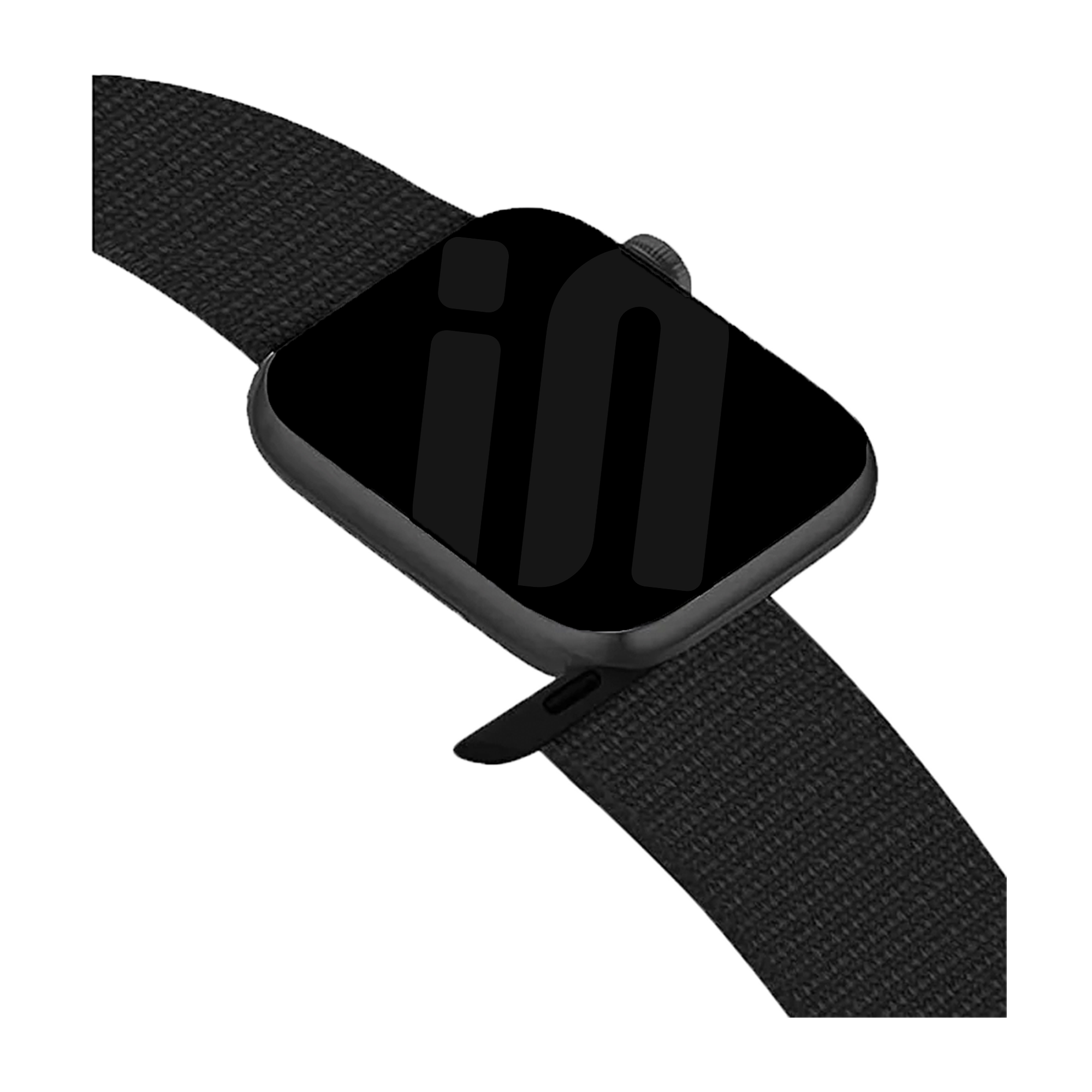 Apple Watch Nylon Loop Strap (Black)