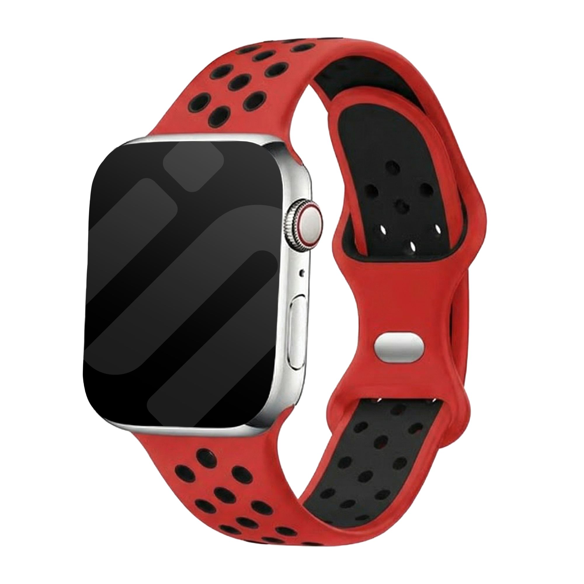 Apple Watch Sport Strap Classic (Red/Black)