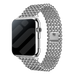 Apple Watch Beaded Steel Strap (Silver)