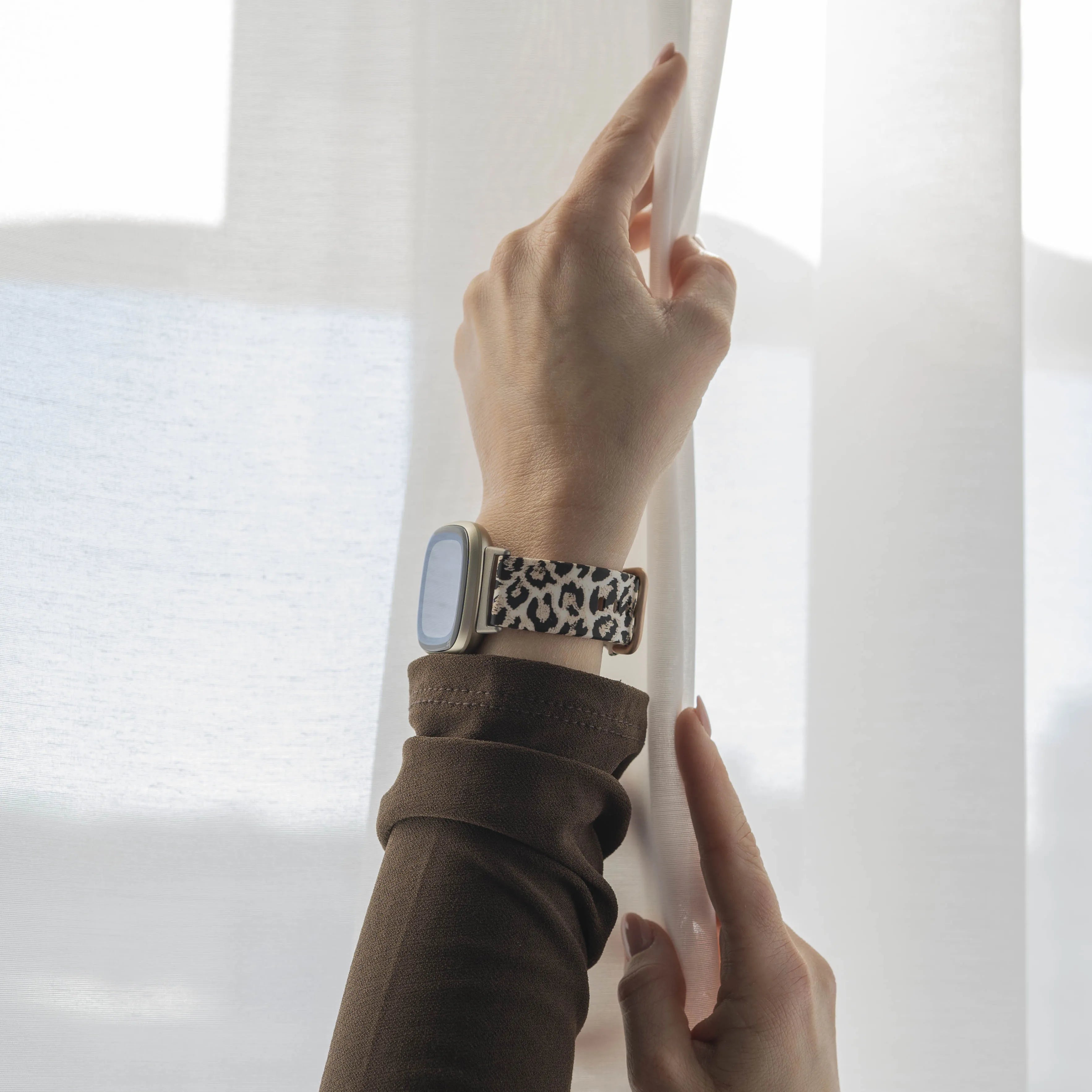 Lucky Leopard Fitbit Versa 3 Strap