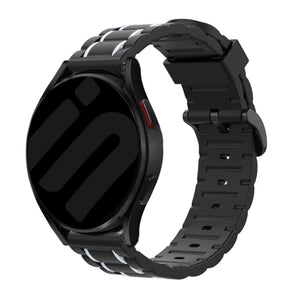 Amazfit Bip 3 (Pro) Sport Buckle Strap (Black/White)
