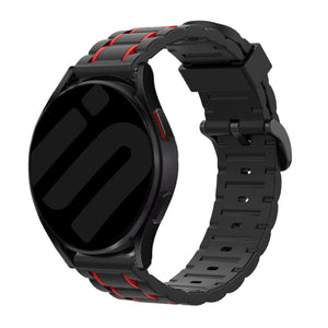 Amazfit Bip 3 (Pro) Sport Buckle Strap (Black/Red)