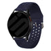 Samsung Galaxy Watch FE Breathable Silicone Strap (Dark Blue)