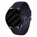Samsung Galaxy Watch 6 - 44mm Breathable Silicone Strap (Dark Blue)