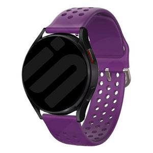 Withings ScanWatch Nova Silicone Air Strap (Purple)
