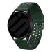 Samsung Galaxy Watch FE Breathable Silicone Strap (Army Green)