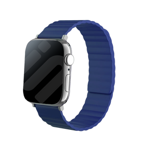 Apple Watch Magnetic Silicone Strap (Blue)