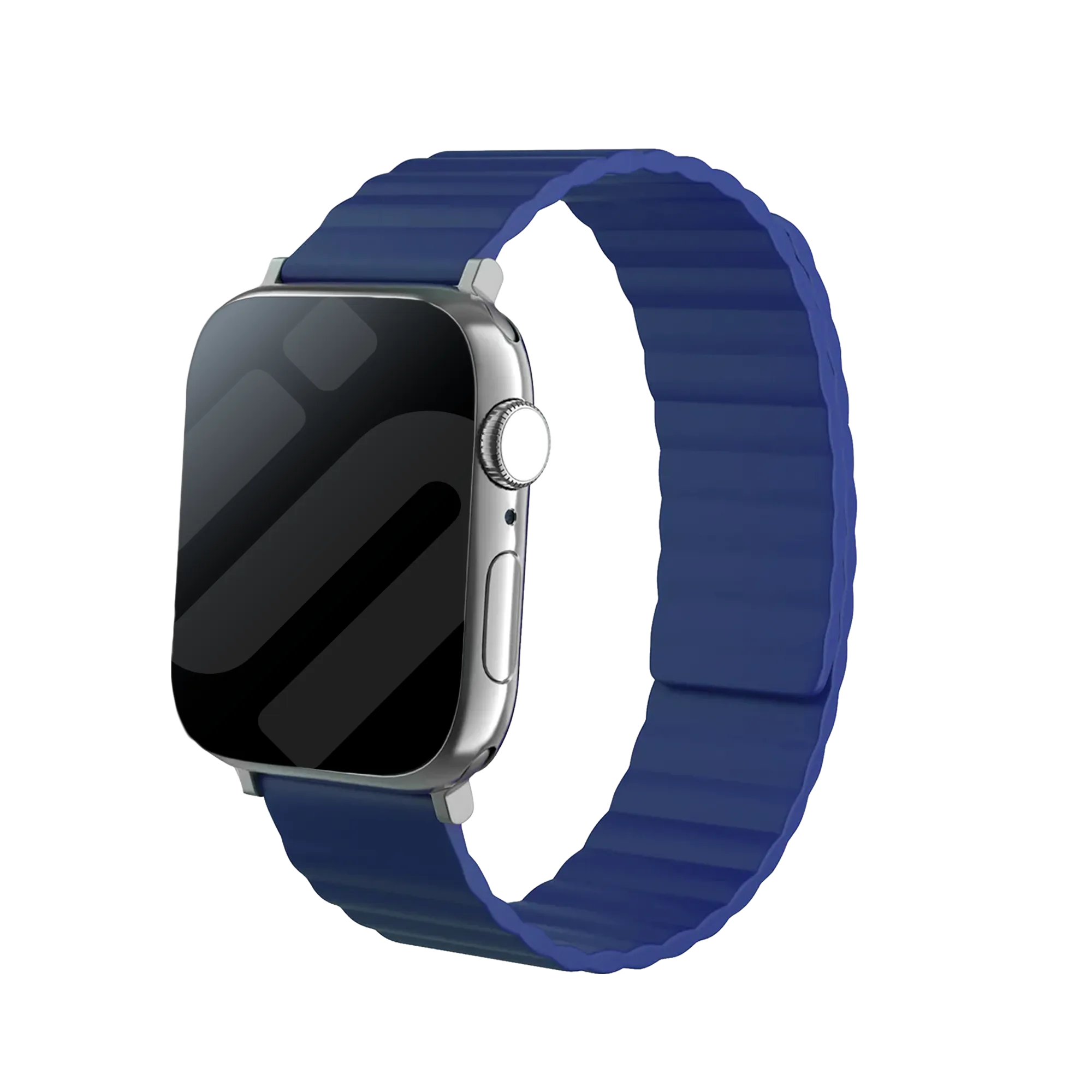 Apple Watch Magnetic Silicone Strap (Blue)