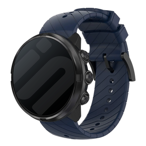 Suunto 9 (Baro) Silicone Strap (Dark Blue)