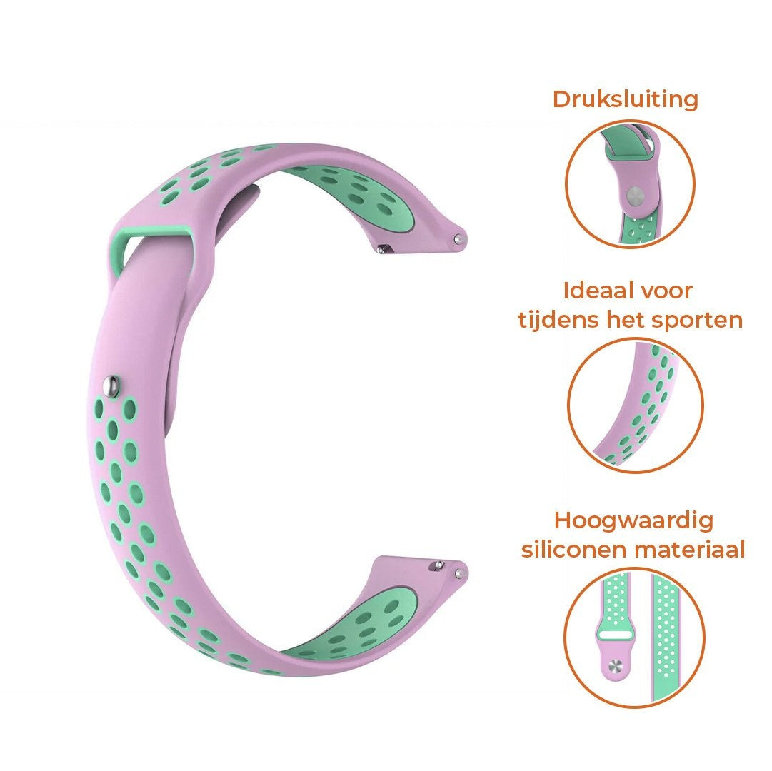 Suunto Run Sport Strap (Pink/Aqua)