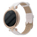 Garmin Lily Leather Strap (White)