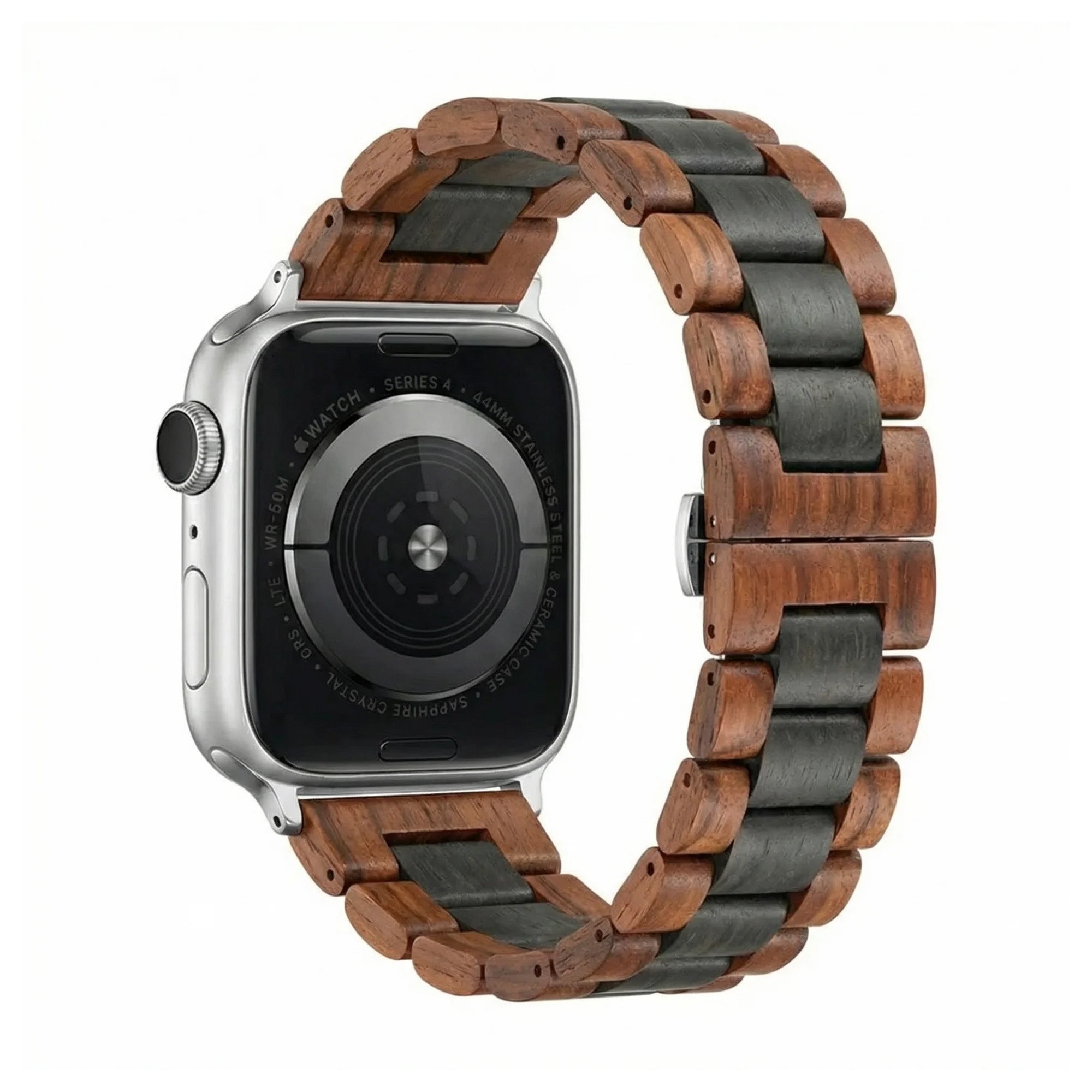 Apple Watch Ultra Wood Strap (Auburn/Black)