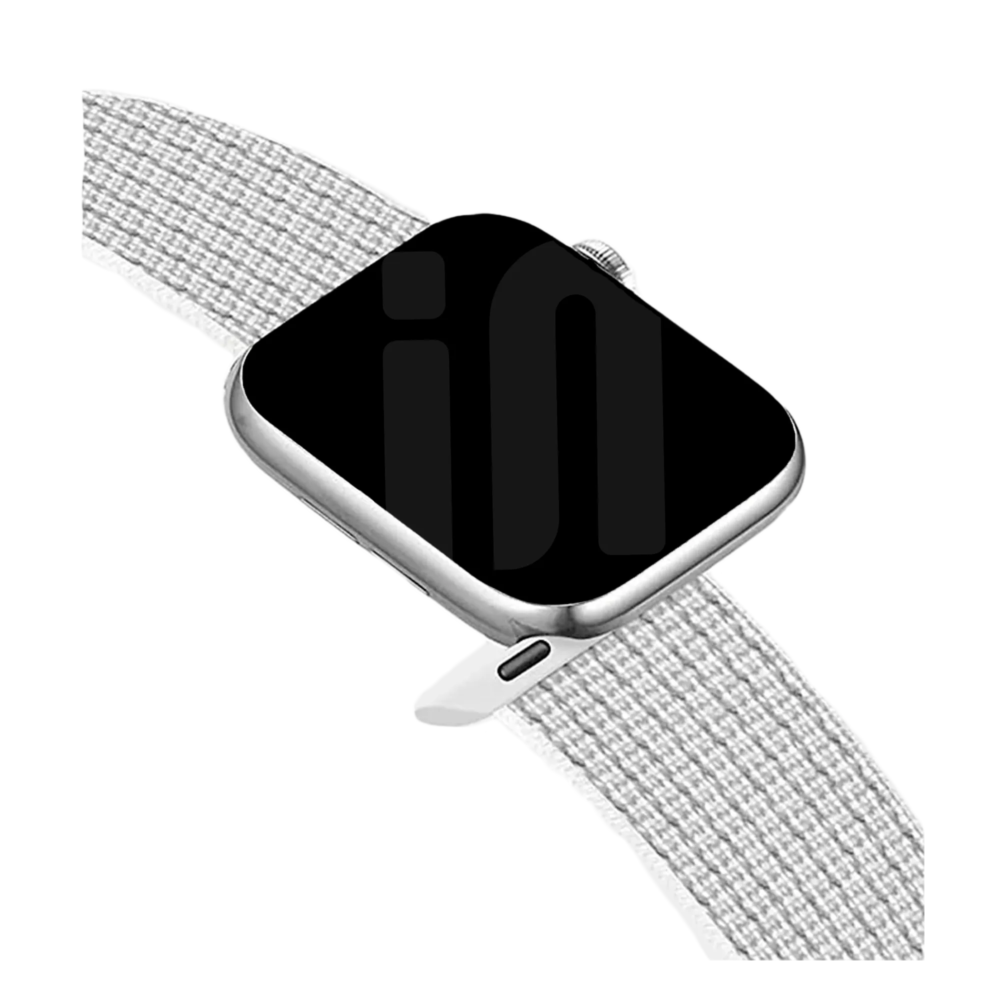 Apple Watch Nylon Loop Strap (White)