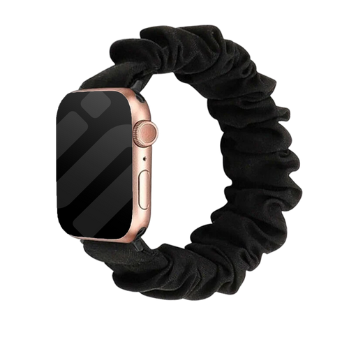 Apple Watch Scrunchie Strap (Black)