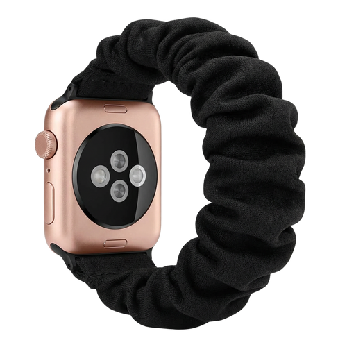 Apple Watch Scrunchie Strap (Black)