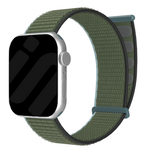 Apple Watch Nylon Loop Strap (Olive Green)
