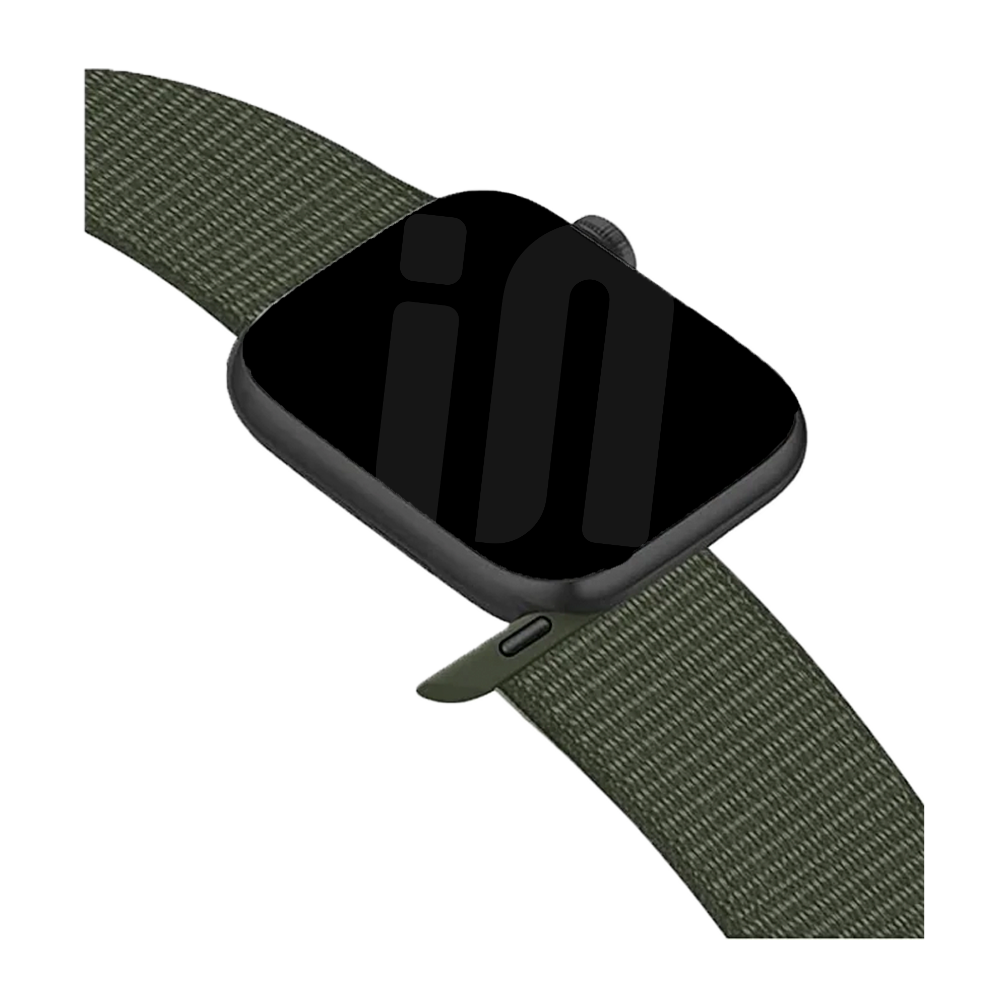 Apple Watch Nylon Loop Strap (Army Green)