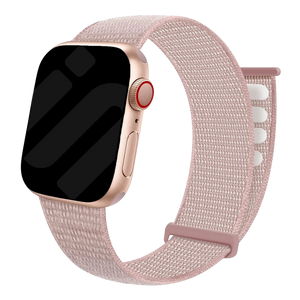 Apple Watch Nylon Loop Strap (Light Pink)