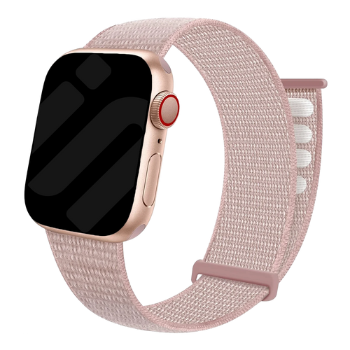 Apple Watch Nylon Loop Strap (Light Pink)