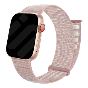 Apple Watch Nylon Loop Strap (Light Pink)