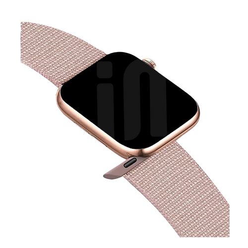 Apple Watch Nylon Loop Strap (Light Pink)