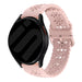 Samsung Galaxy Watch 7 - 40mm Patterned Silicone Strap (Pink)