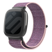 Fitbit Versa 4 Nylon Strap (Pink/Purple)