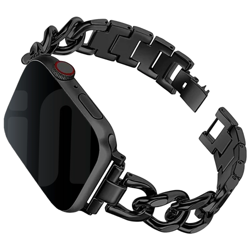 Apple Watch Steel Chain Strap (Black)