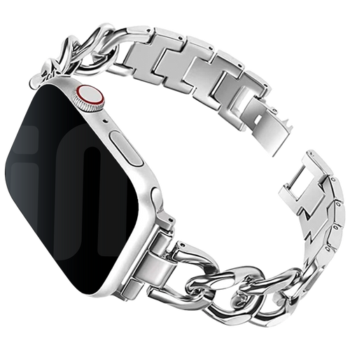 Apple Watch Steel Chain Strap (Silver)