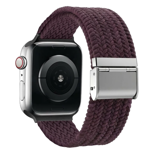 Apple Watch Braided Strap (Dark Cherry)