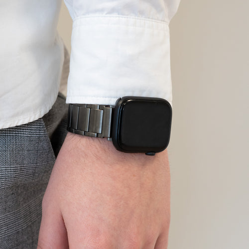 Bandz Apple Watch Ultra Titanium Strap 'Classic' (Graphite)