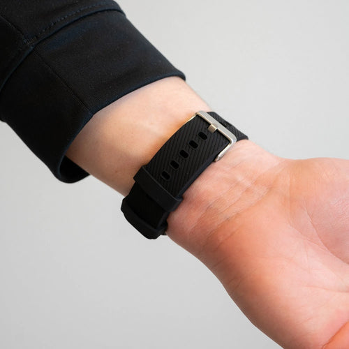 Bandz Coros Apex 2 Pro Silicone Strap 'Deluxe' (Black)